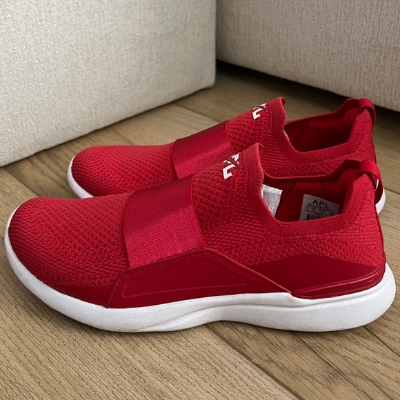 APL ♡ Techloom Bliss Sneakers in Red & White - Picture 9 of 12